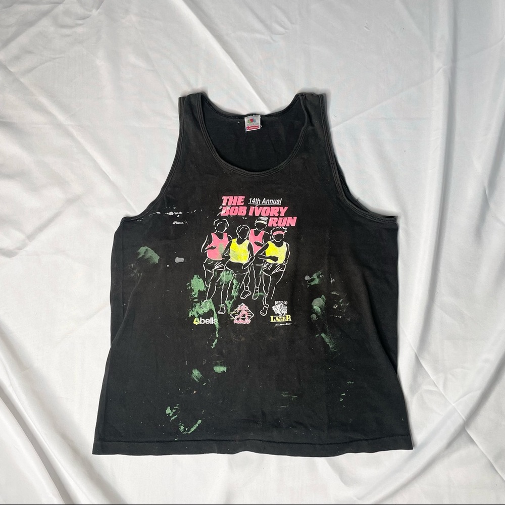 🏃1990 14th annual Bob ivory run tank top
